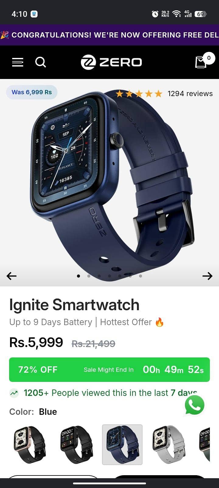 zero ignite 6