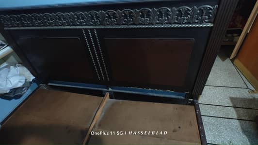 Wooden Double Bed