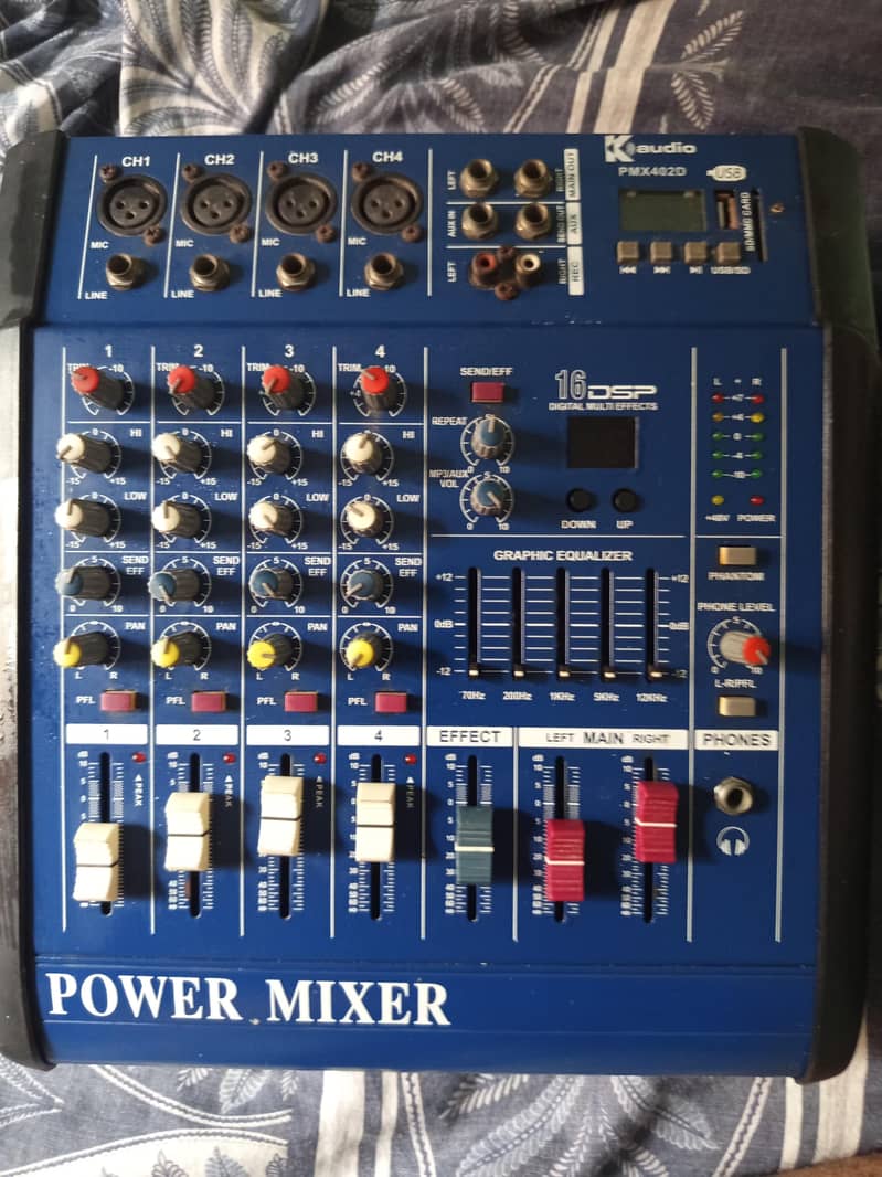 audio mixture amplifier 2