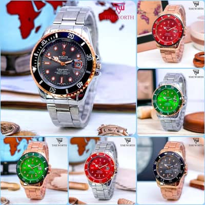 men's lightweight design watch with date working