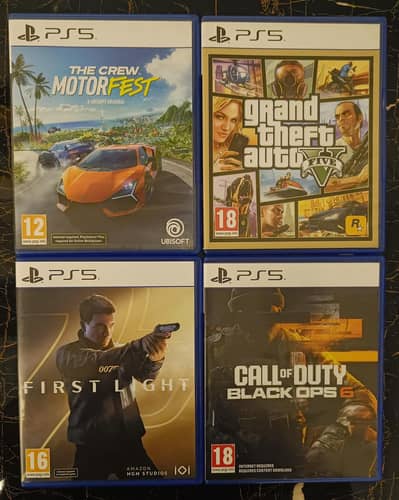 PS5 Games in 10/10 Condition