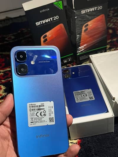 Infinix Smart 20 complete box brand new