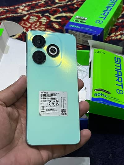 Infinix Smart 8 complete box