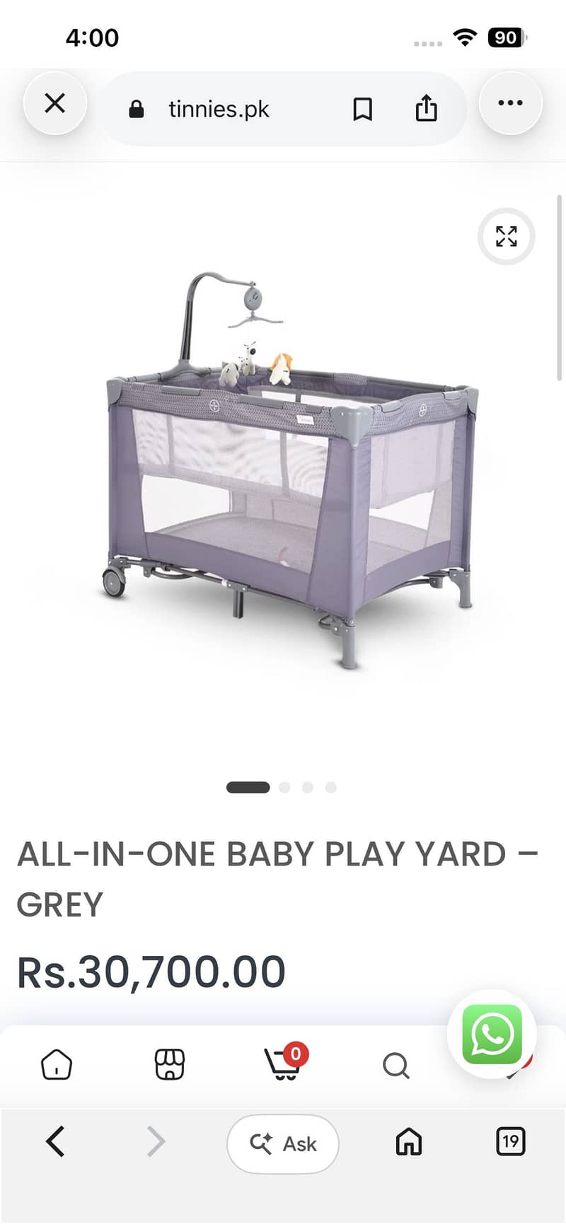 Playpen+Crib & Cot 1