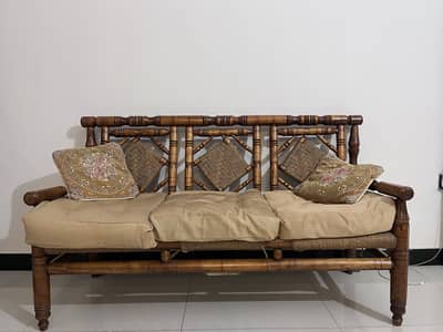 Wooden Sofa Set