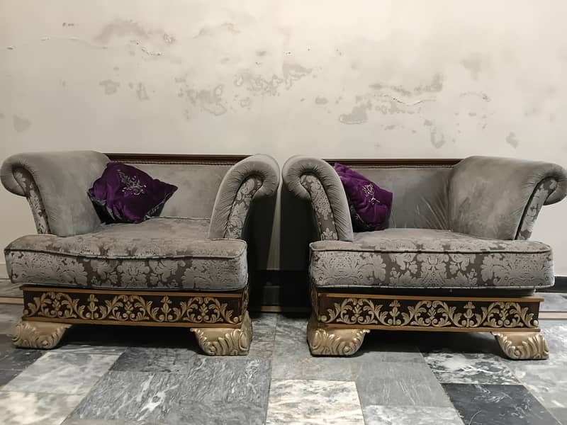 Sofa set with table 2