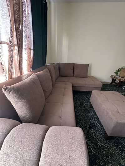 L shape sofa brand new