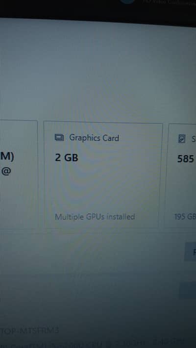 Hp Pro Book 2gb Graphic Card i5 6th gen
