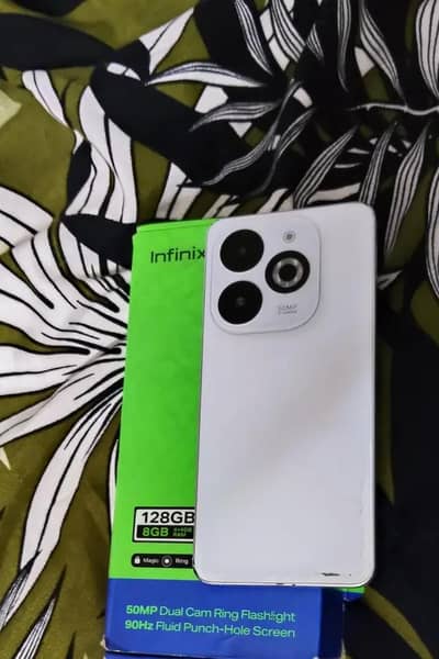 Infinix Smart 8 Pro (128GB/8GB RAM) - Clean Condition With Box