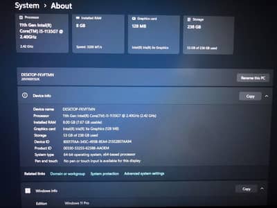 Lenovo Thinkpad L13 Gen 2 | Core i5 11th gen | 8GB/256GB NVME