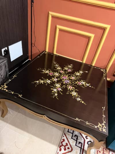Middle table painted