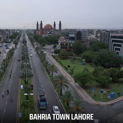 HOT LOCATION OPEN FORM 100 FT WIDE MAIN BOULEVARD 5.33 MARLA COMMERCIAL PLOT FOR SALE BAHRIA TOWN LAHORE