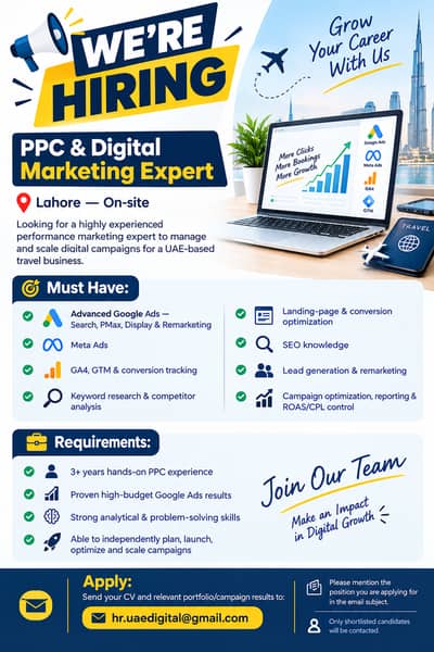 PPC & Digital Marketing Expert