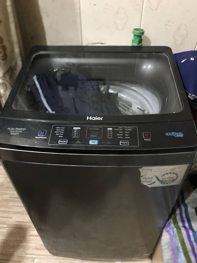 Haier automatic washing machine 0