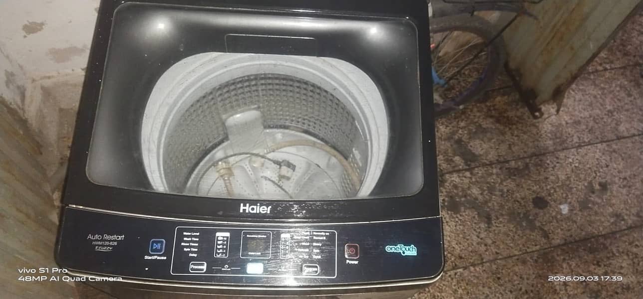 Haier automatic washing machine 3
