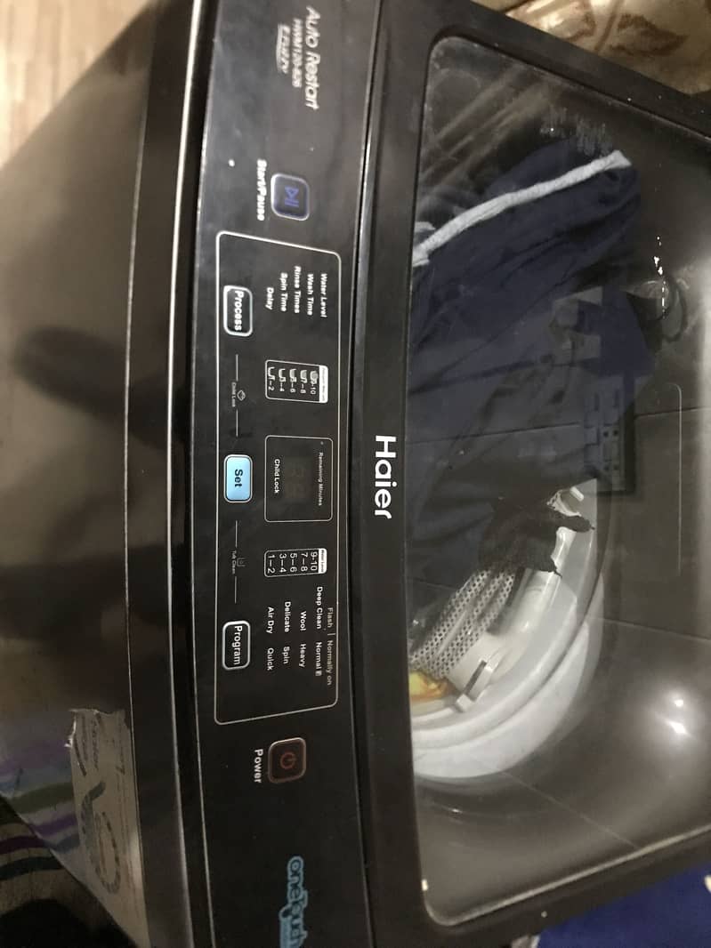 Haier automatic washing machine 4