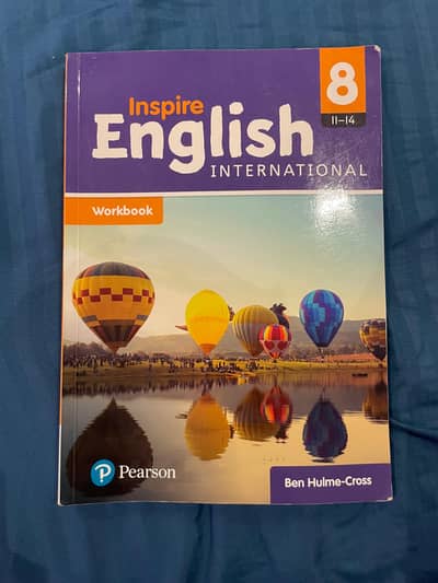 Inspire English workbook grade 8 by Ben Hulme Cross pearson