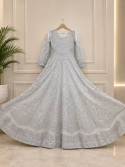 Beautiful Maxi Frock for Sale – Elegant Party Wear