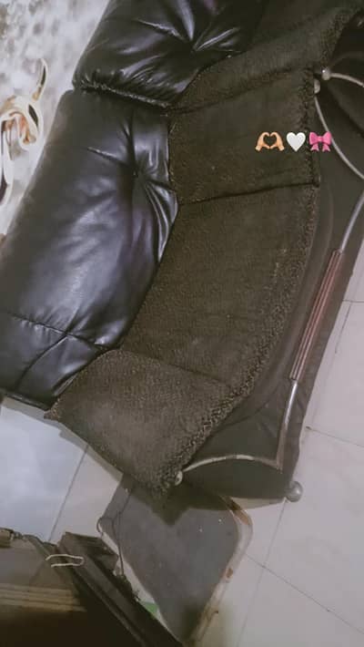 leather sofa set