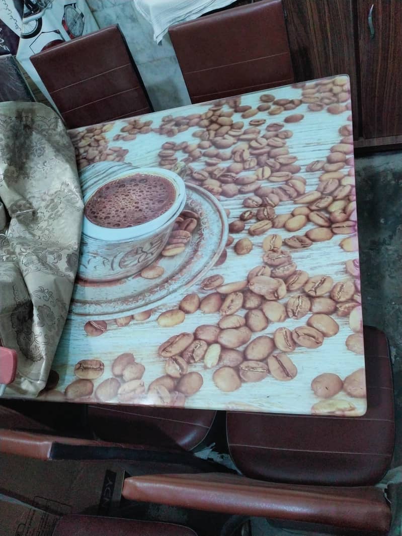 Dinning table with 6 chairs 1