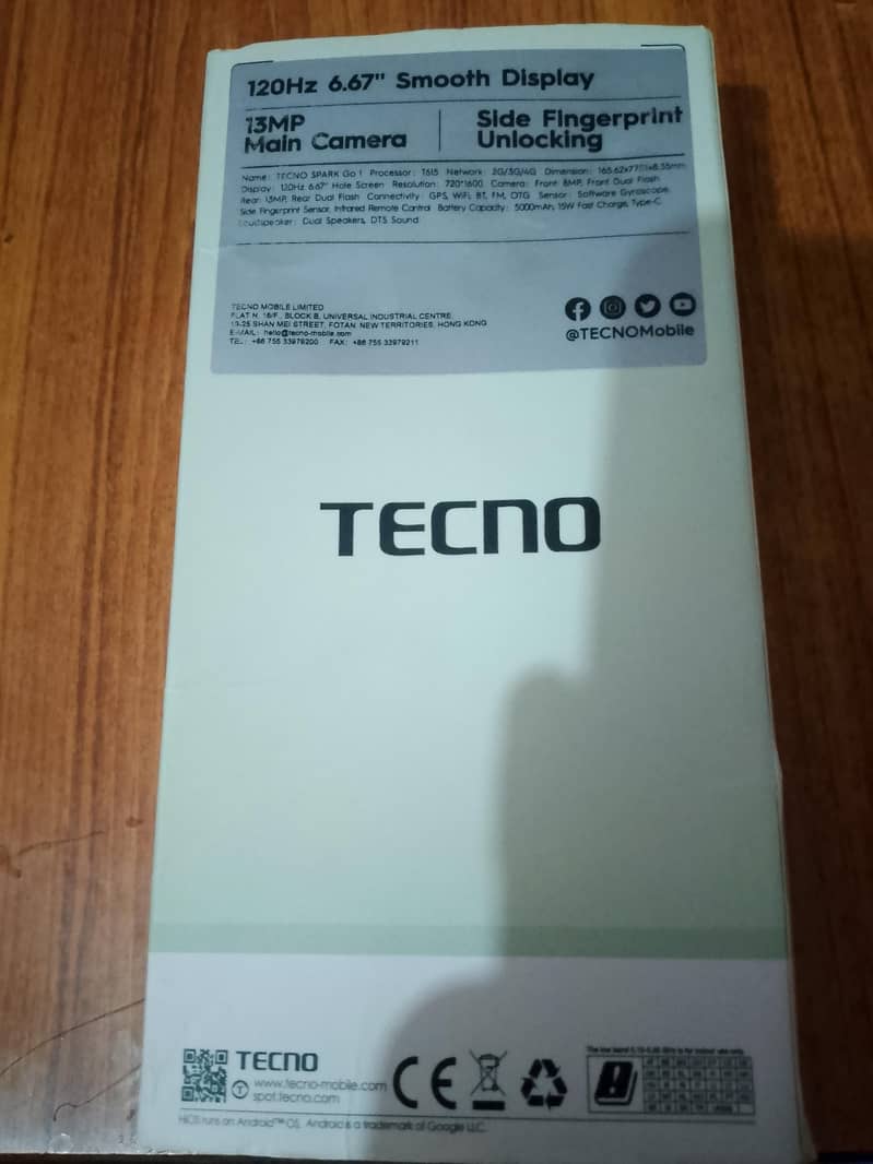 Tecno Spark Go 1 1