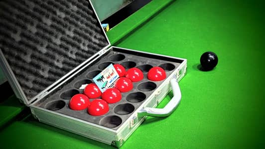 Rasson Snooker Table(6×12) (wood cushions)(999 Brand Green cloth)