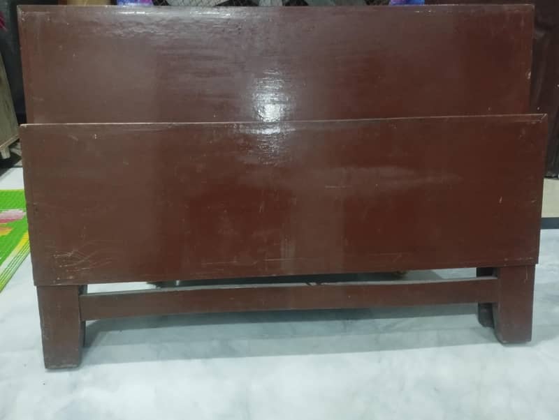 2 single bed with mattress 0