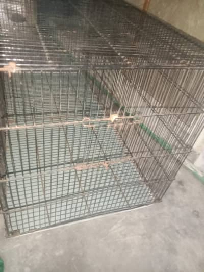 Parrot cage 2 side dor 3ft total