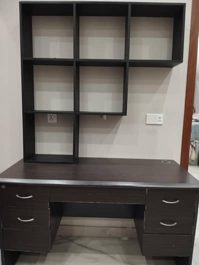 Study table n book shelf