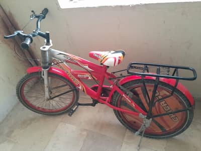Chicago Grizzo 20-Inch Kids Sports Bicycle - Red Color