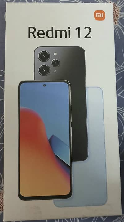 Redmi 12 Midnight Black 10/10 8GB/256GB, single-handedly used with box
