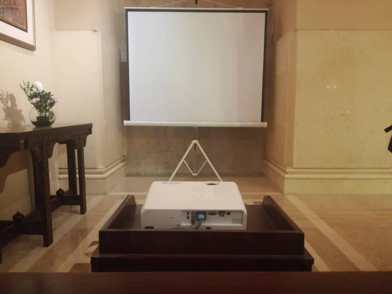 Sound System, Multimedia Projector, Projection Screen 2