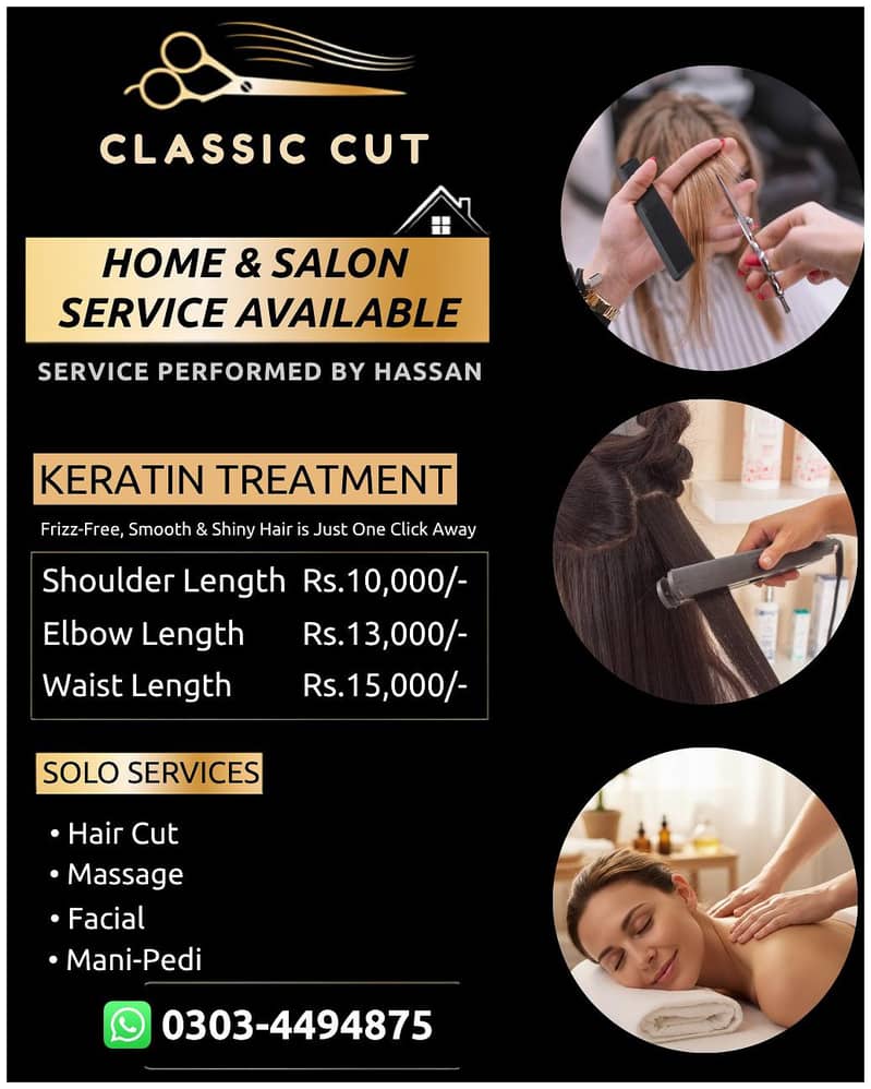 Ladies salon Beauty services 1