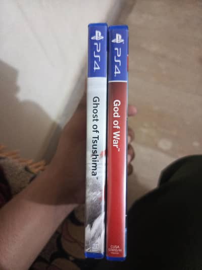 ps4 game ghost of Tsushima and god of war