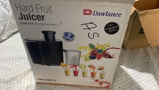 Dawlance Juicer Brand New