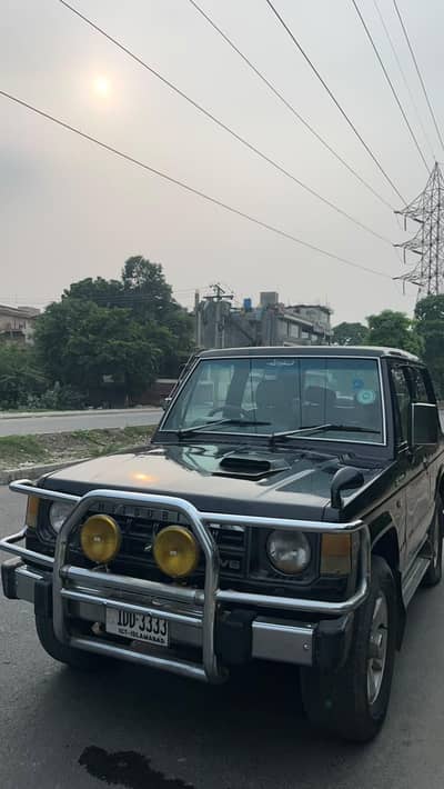 Mitsubishi pajero intercooler