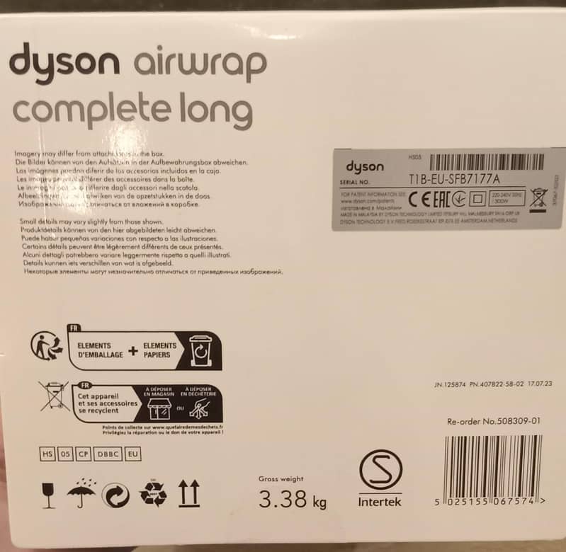 Dyson airwrap 3