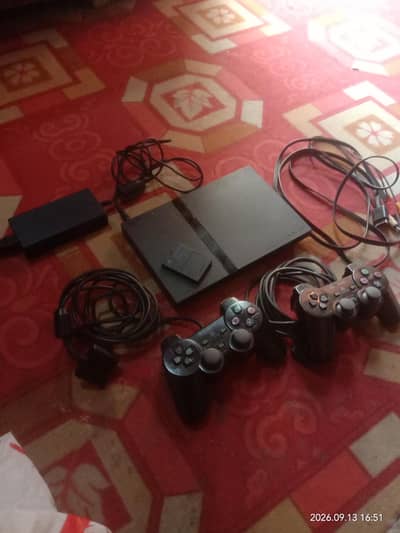 PlayStation 2 Slim With Complete Original Sony Accessories PS2 SLIM