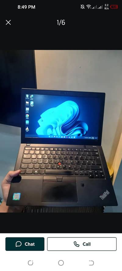 Lenovo i5 8gen laptop