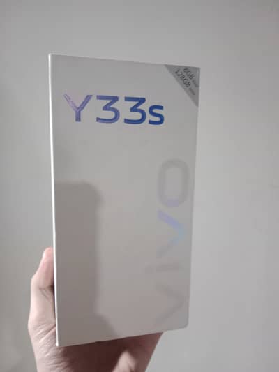 Vivo Y33s only box