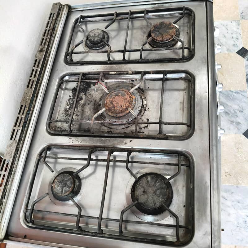 Cooking range 7
