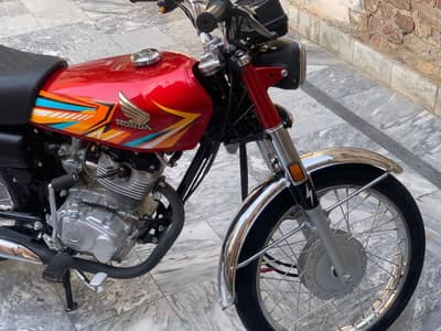 Honda cg 125 25/26 model just like brand new