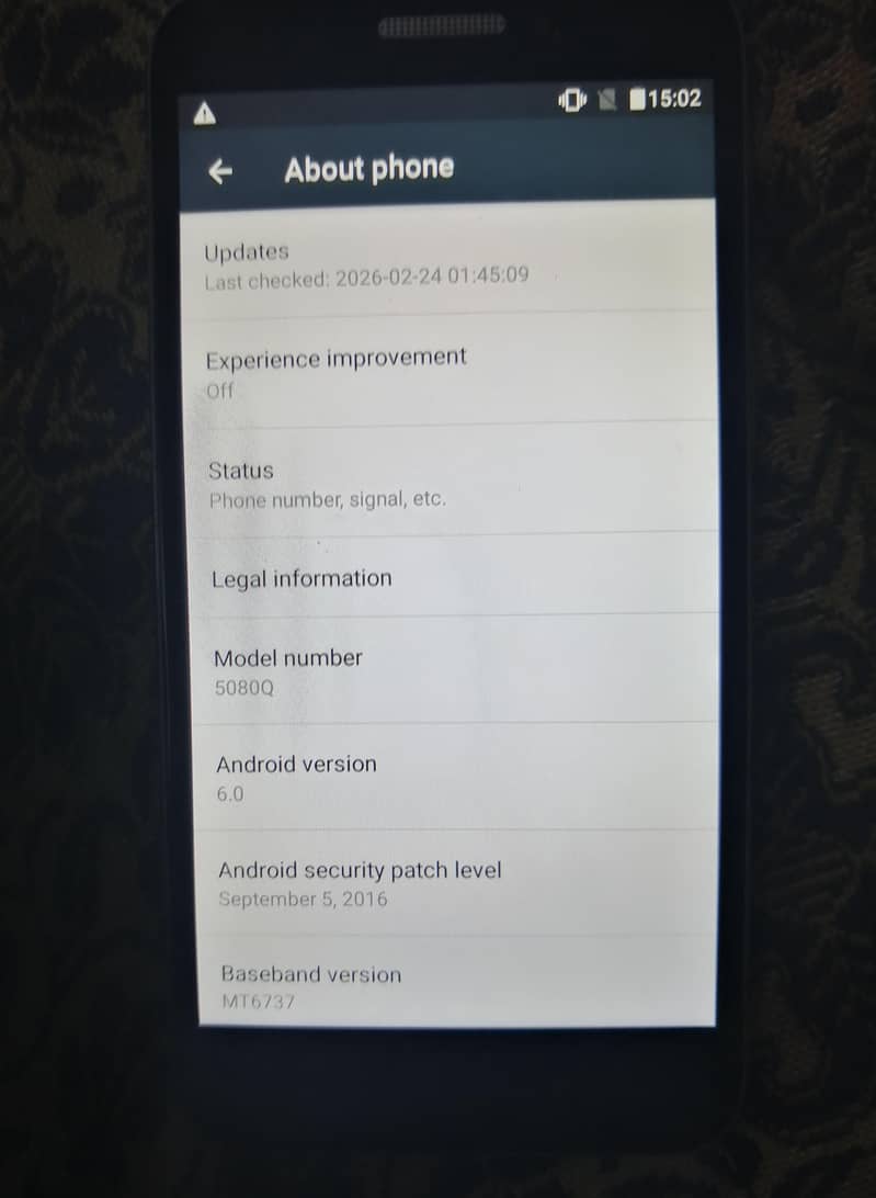 Alcatel Other Model 6