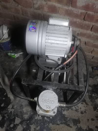 log gas filling pump