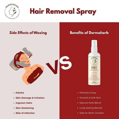 dermoherb hair removal spray