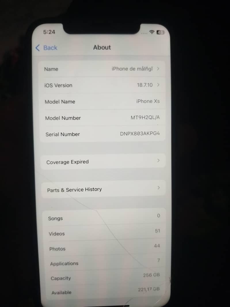 Apple iPhone XS 6