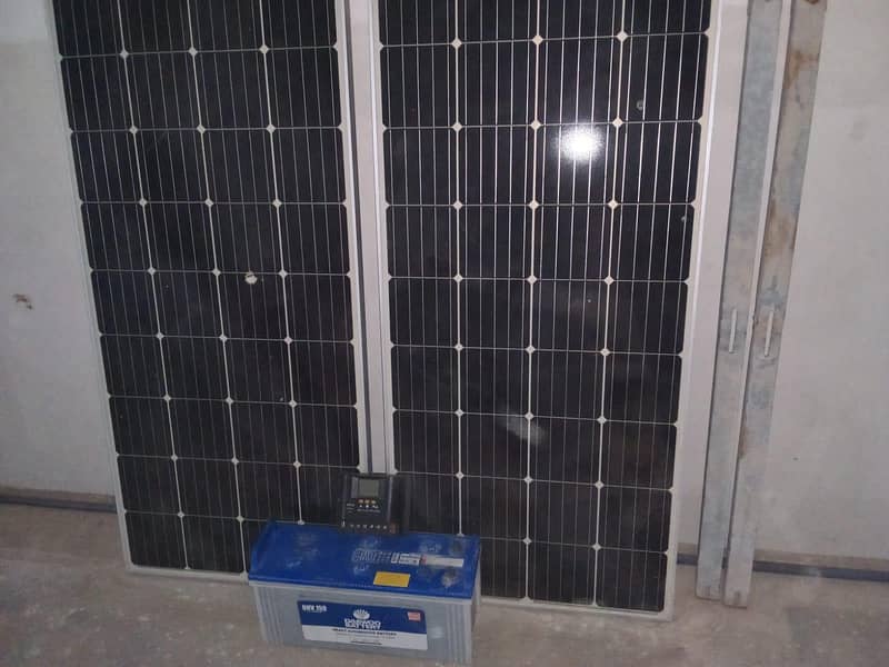 Solar + bettery + controller 0