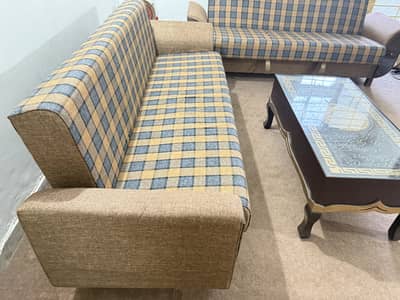 Sofa Cum Beds + Table for Sale – Excellent Condition