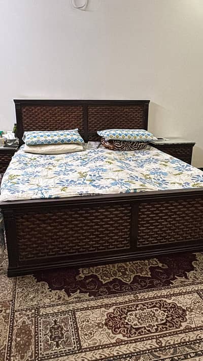 used double bed for sale - good condition _cheap price