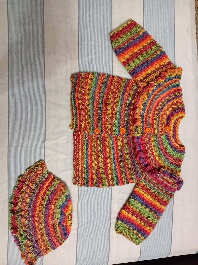 Wool knitting Sweaters Handmade 0